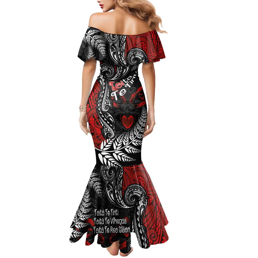 Aotearoa Toitu Te Tiriti Mermaid Dress New Zealand Honour the Treaty - Te Tiriti Is Us LT03 - Polynesian Pride