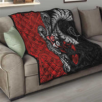 Aotearoa Toitu Te Tiriti Quilt New Zealand Honour the Treaty - Te Tiriti Is Us LT03 - Polynesian Pride