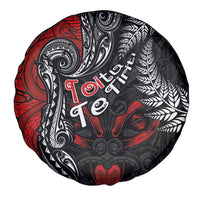 Aotearoa Toitu Te Tiriti Spare Tire Cover New Zealand Honour the Treaty - Te Tiriti Is Us LT03 - Polynesian Pride
