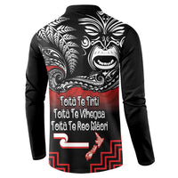 Aotearoa Toitu Te Tiriti Button Sweatshirt New Zealand Honour the Treaty - Fight Together LT03 - Polynesian Pride