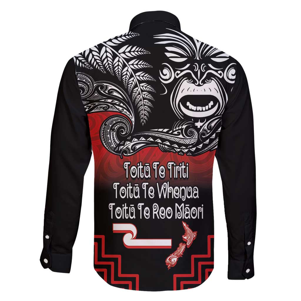 Aotearoa Toitu Te Tiriti Family Matching Off Shoulder Short Dress and Hawaiian Shirt New Zealand Honour the Treaty - Fight Together LT03 - Polynesian Pride