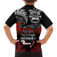 Aotearoa Toitu Te Tiriti Family Matching Puletasi and Hawaiian Shirt New Zealand Honour the Treaty - Fight Together LT03 - Polynesian Pride