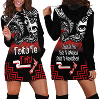 Aotearoa Toitu Te Tiriti Hoodie Dress New Zealand Honour the Treaty - Fight Together LT03 - Polynesian Pride