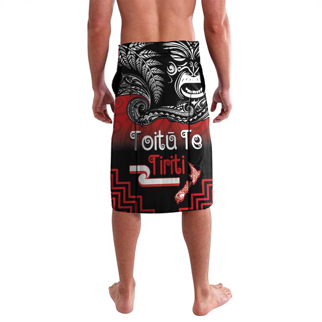 Aotearoa Toitu Te Tiriti Lavalava New Zealand Honour the Treaty - Fight Together LT03 - Polynesian Pride