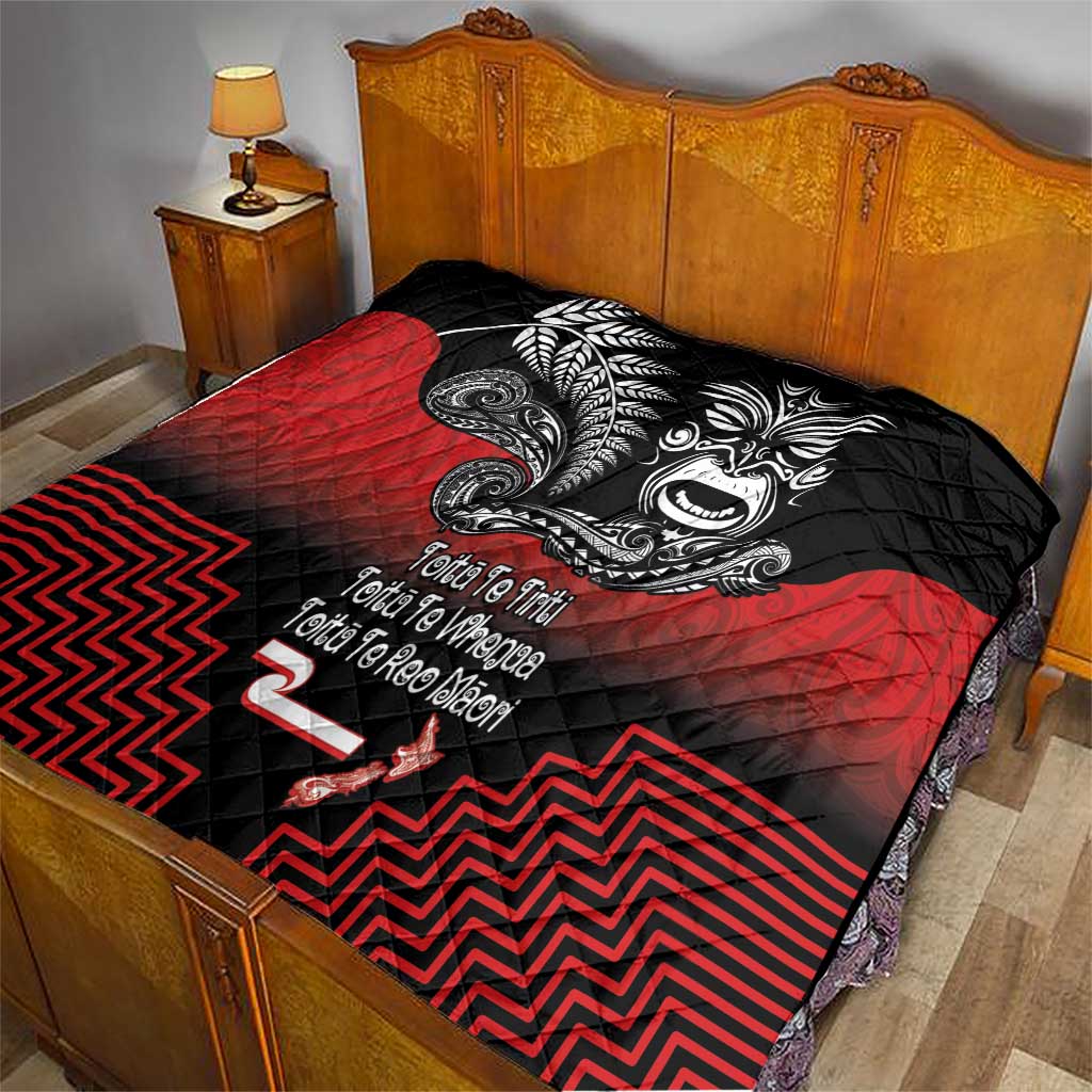 Aotearoa Toitu Te Tiriti Quilt New Zealand Honour the Treaty - Fight Together LT03 - Polynesian Pride