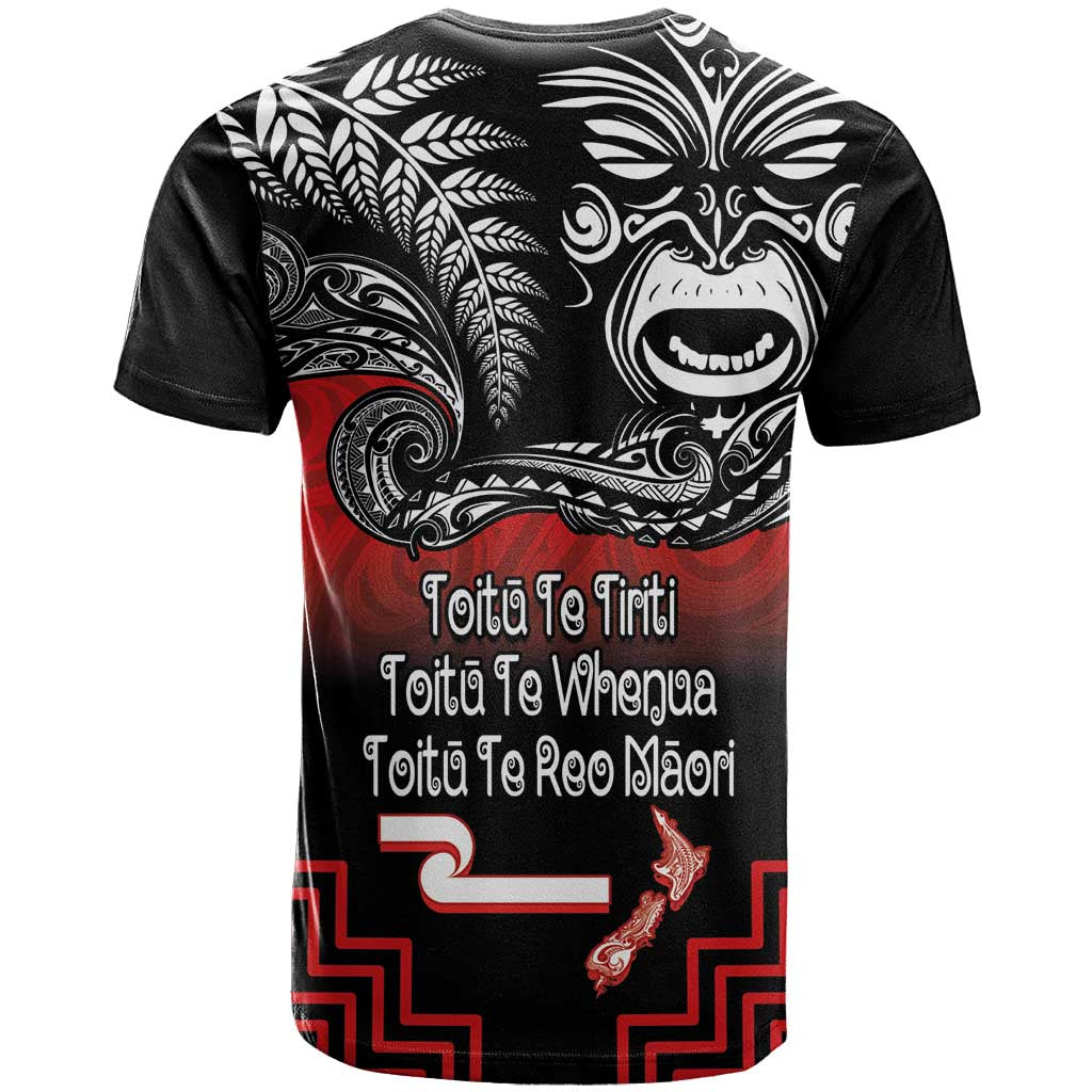 Aotearoa Toitu Te Tiriti T Shirt New Zealand Honour the Treaty - Fight Together LT03 - Polynesian Pride