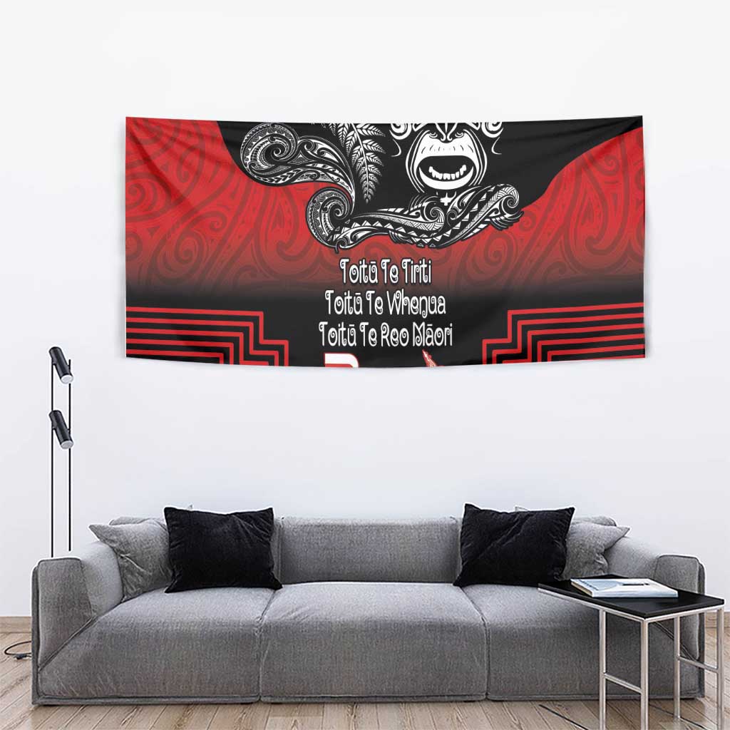 Aotearoa Toitu Te Tiriti Tapestry New Zealand Honour the Treaty - Fight Together LT03 - Polynesian Pride