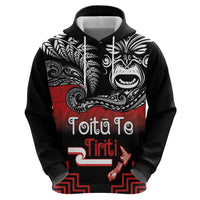 Aotearoa Toitu Te Tiriti Zip Hoodie New Zealand Honour the Treaty - Fight Together LT03 - Polynesian Pride