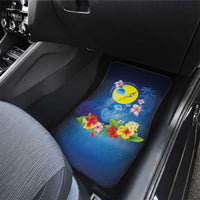 Palau Jellyfish Car Mats Ocean Heritage Tropical Plants LT03 - Polynesian Pride