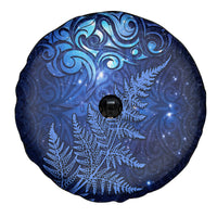 New Zealand Matariki Spare Tire Cover Maori Pattern and Silver Fern