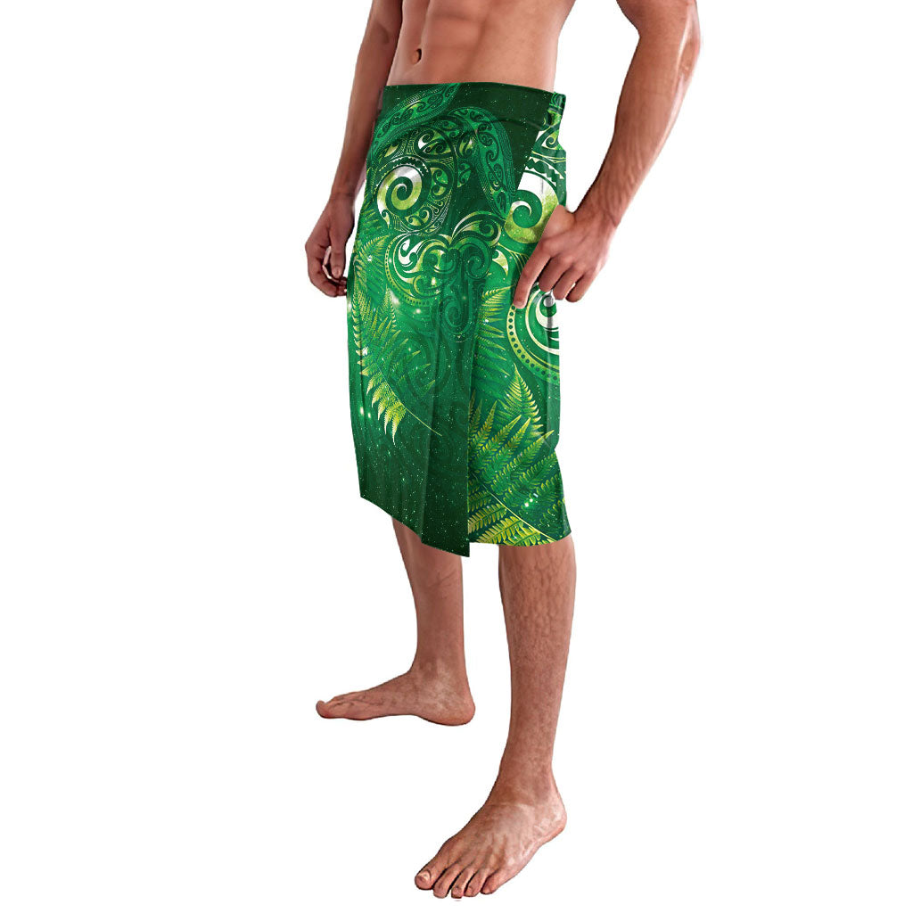 Aotearoa New Zealand New Year Lavalava Tribal Koru Tattoo Green Galaxy Maori Silver Fern LT03 - Polynesian Pride