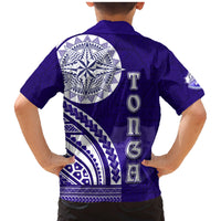 Tupou College Toloa Family Matching Mermaid Dress and Hawaiian Shirt Ngatu and Polynesian Pattern LT03 - Polynesian Pride
