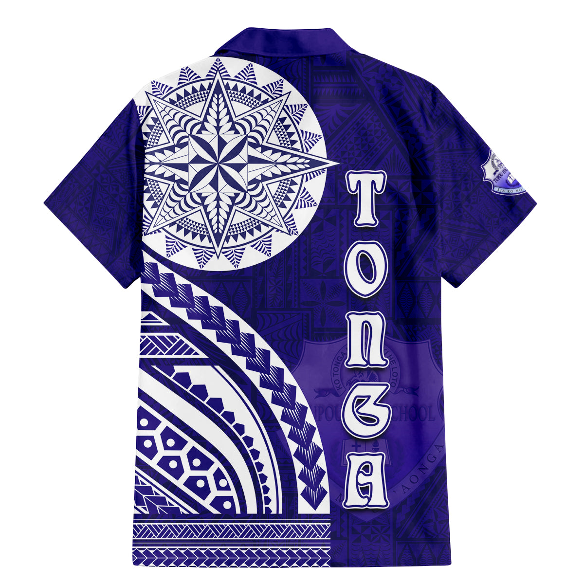 Tupou College Toloa Family Matching Mermaid Dress and Hawaiian Shirt Ngatu and Polynesian Pattern LT03 - Polynesian Pride