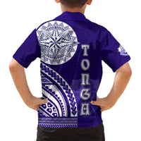 Tupou College Toloa Hawaiian Shirt Ngatu and Polynesian Pattern