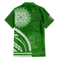 Liahona High School Family Matching Summer Maxi Dress and Hawaiian Shirt Ngatu and Polynesian Pattern LT03 - Polynesian Pride