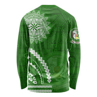 Liahona High School Long Sleeve Shirt Ngatu and Polynesian Pattern LT03 - Polynesian Pride