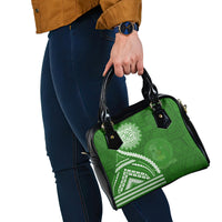 Liahona High School Shoulder Handbag Ngatu and Polynesian Pattern