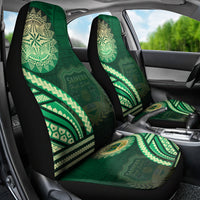 Saineha High School Car Seat Cover Ngatu and Polynesian Pattern LT03 - Polynesian Pride