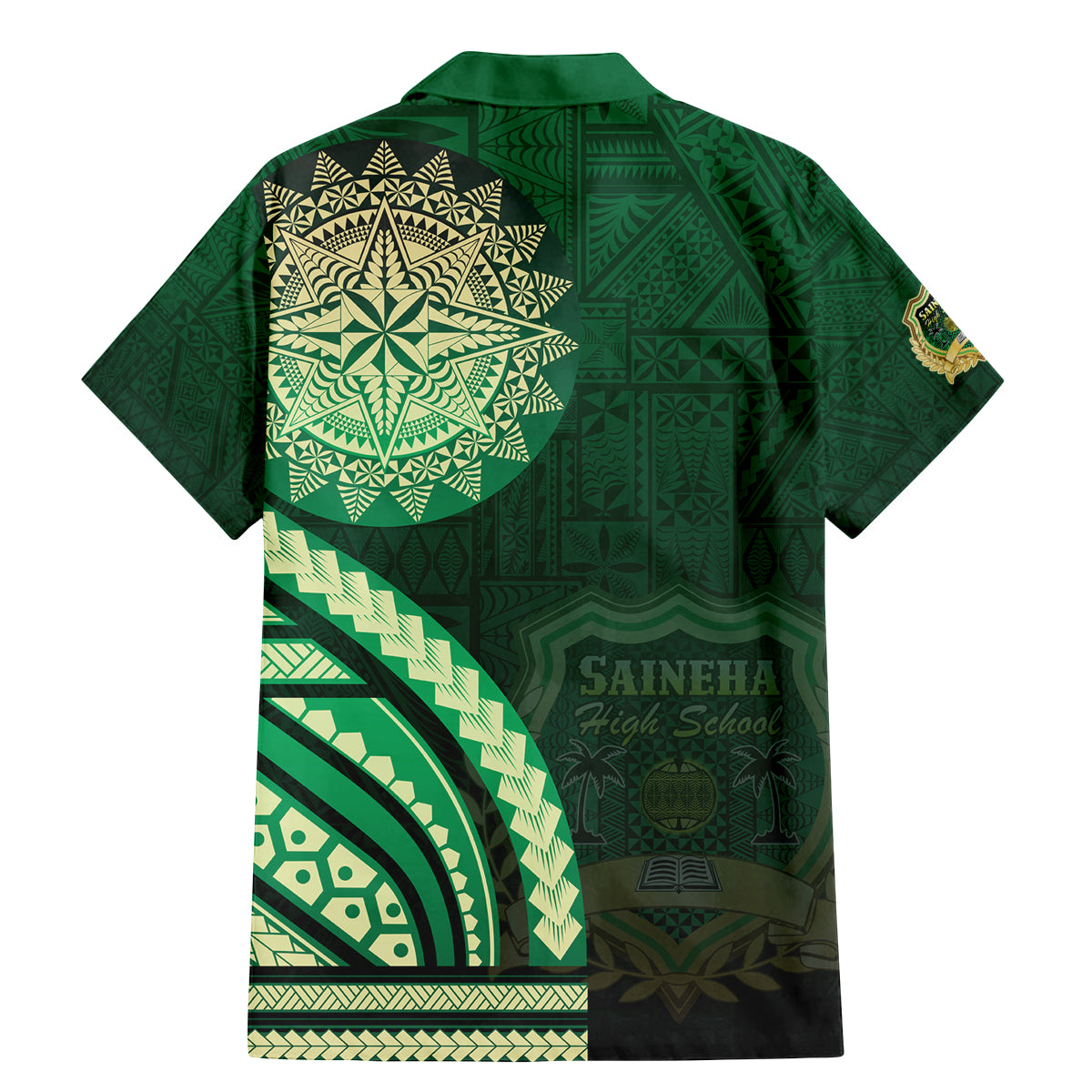 Saineha High School Family Matching Mermaid Dress and Hawaiian Shirt Ngatu and Polynesian Pattern LT03 - Polynesian Pride