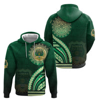 Saineha High School Zip Hoodie Ngatu and Polynesian Pattern LT03 - Polynesian Pride