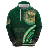 Saineha High School Zip Hoodie Ngatu and Polynesian Pattern LT03 - Polynesian Pride