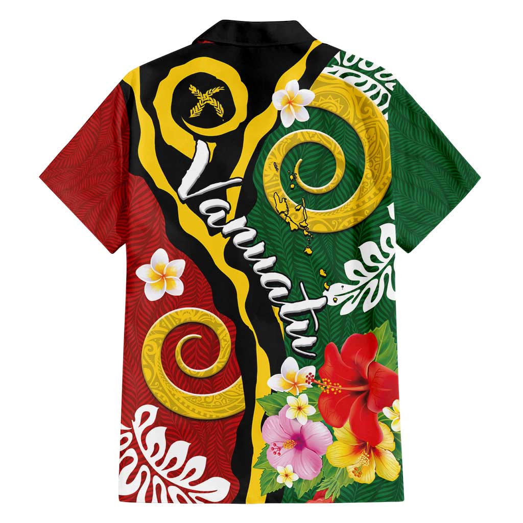 Melanesian Vanuatu Tribal Boar Tusk Family Matching Long Sleeve Bodycon Dress and Hawaiian Shirt Tropical Plants and Namele Motifs LT03 - Polynesian Pride
