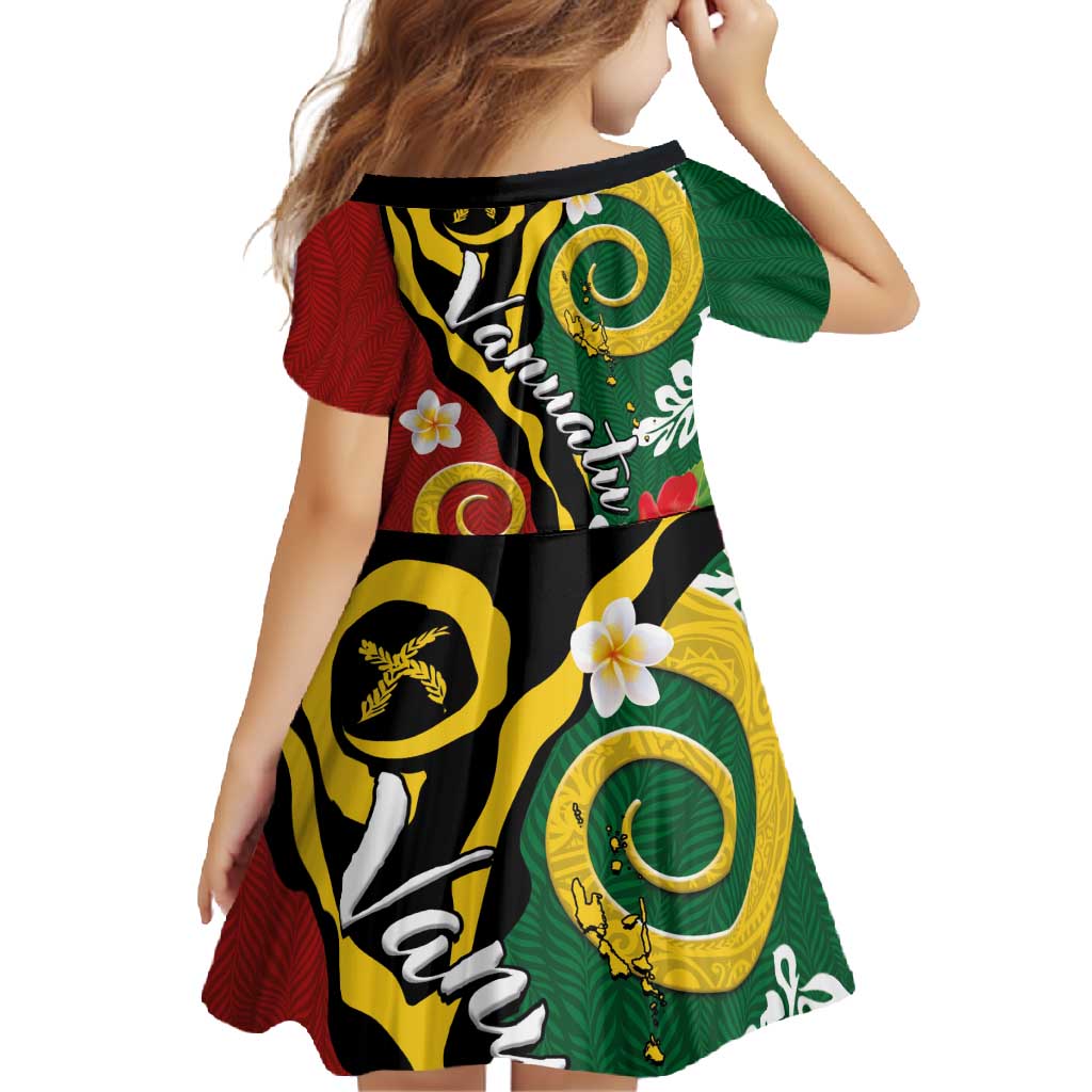 Melanesian Vanuatu Tribal Boar Tusk Family Matching Off Shoulder Maxi Dress and Hawaiian Shirt Tropical Plants and Namele Motifs LT03 - Polynesian Pride