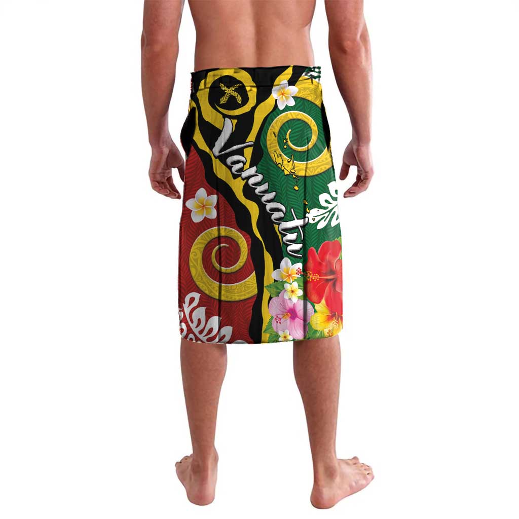Melanesian Vanuatu Tribal Boar Tusk Lavalava Tropical Plants and Namele Motifs - Polynesian Pride