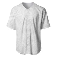 Samoan Lotu a Tamaiti Baseball Jersey Coat of Arms and Polynesian Pattern