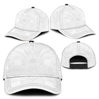 Samoan Lotu a Tamaiti Classic Cap Coat of Arms and Polynesian Pattern