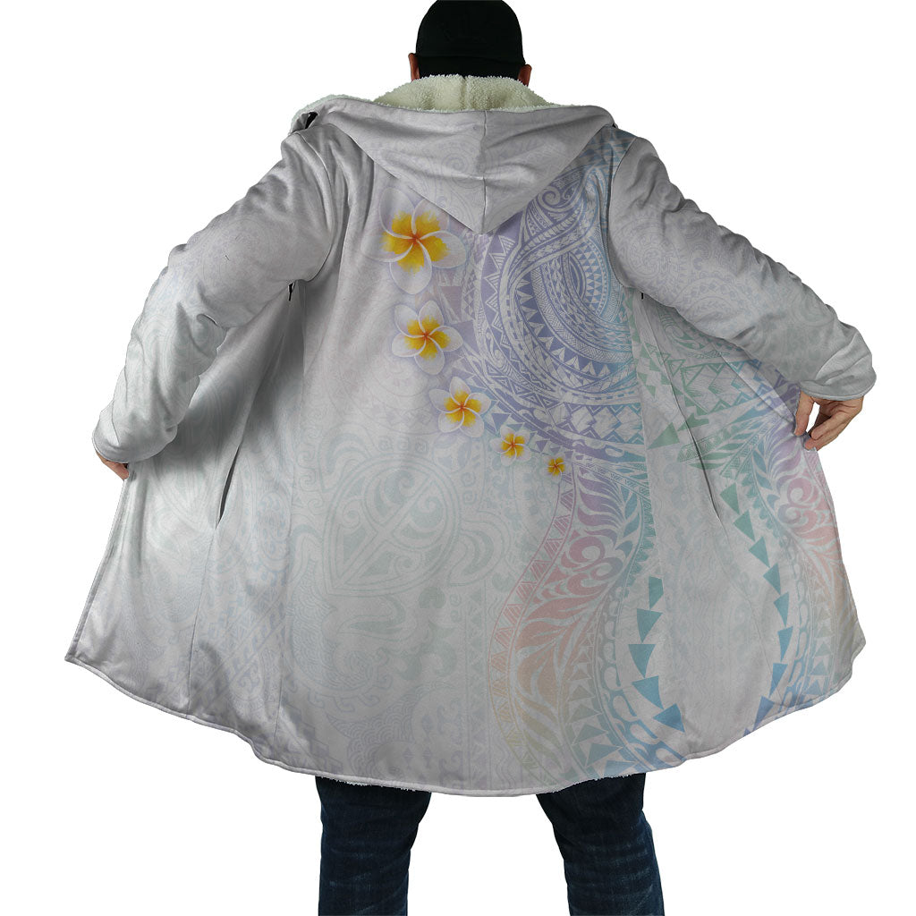 Hawaiian Tribal Tattoo and Plumeria Cloak Polynesian Pattern Sweet
