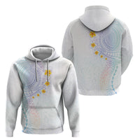 Hawaiian Tribal Tattoo and Plumeria Hoodie Polynesian Pattern Sweet