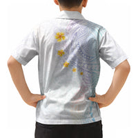 Hawaiian Tribal Tattoo and Plumeria Kid Hawaiian Shirt Polynesian Pattern Sweet