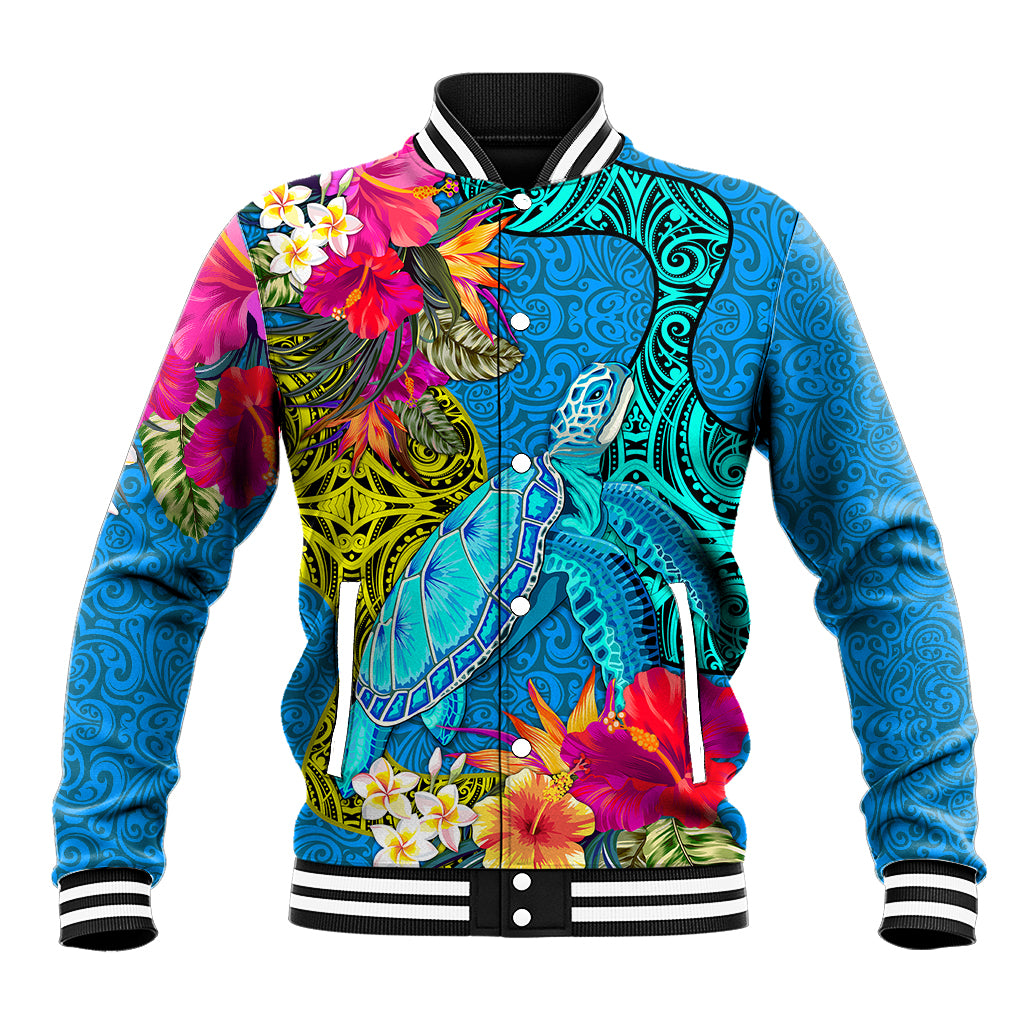 custom-polynesian-baseball-jacket-the-turtle-jung-flower-with-maori-pattern-ethnic-style