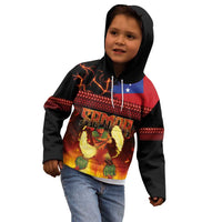 Samoan Siva Afi Kid Hoodie Tribal Performers of Samoan Fire Knife Dancing LT03 - Polynesian Pride