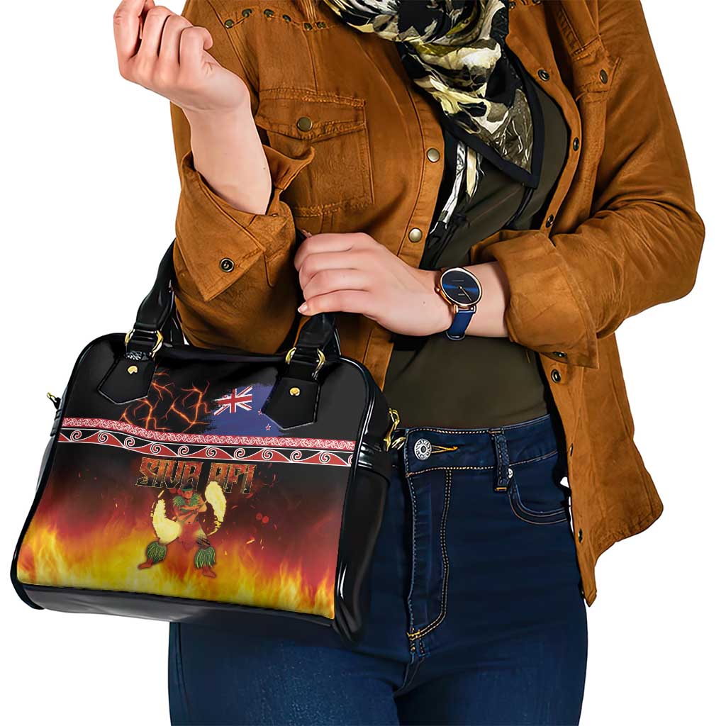 Aotearoa Siva Afi Shoulder Handbag Tribal Performers of Aotearoa Fire Knife Dancing