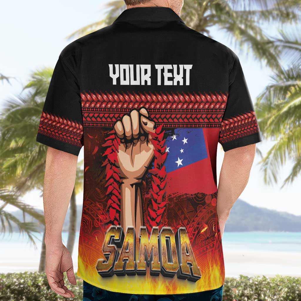 Personalised Samoan Spirit - Samoa Tribal Heritage Hawaiian Shirt