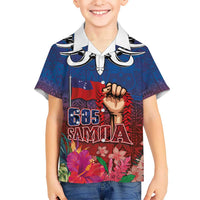 Proud of Samoa Hawaiian Shirt Ula Nifo with Samoa 685 and Hibiscus Tapa Tribal Pattern
