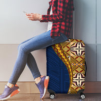 Samoan Siapo Luggage Cover Tatau Pattern Half Style LT03 - Polynesian Pride