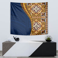 Samoan Siapo Tapestry Tatau Pattern Half Style LT03 - Polynesian Pride