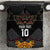 Custom New Zealand Rugby Bedding Set Black Fern Maori Tribal Pattern