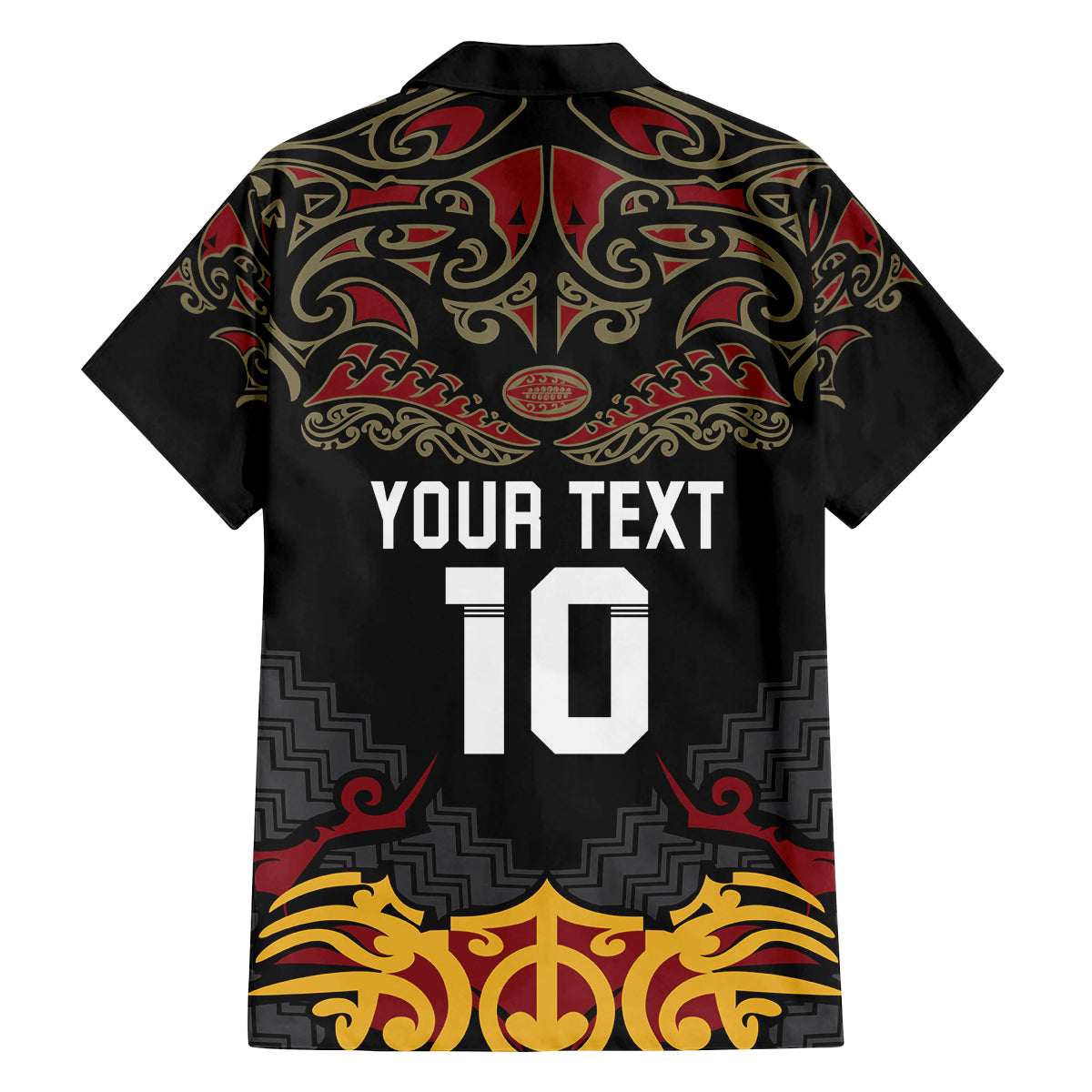 Custom New Zealand Rugby Family Matching Off Shoulder Short Dress and Hawaiian Shirt Black Fern Maori Tribal Pattern LT03 - Polynesian Pride