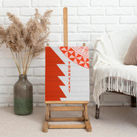 Custom Tonga Rugby Canvas Wall Art Ikale Tahi Ngatu Tribal Pattern Half Style