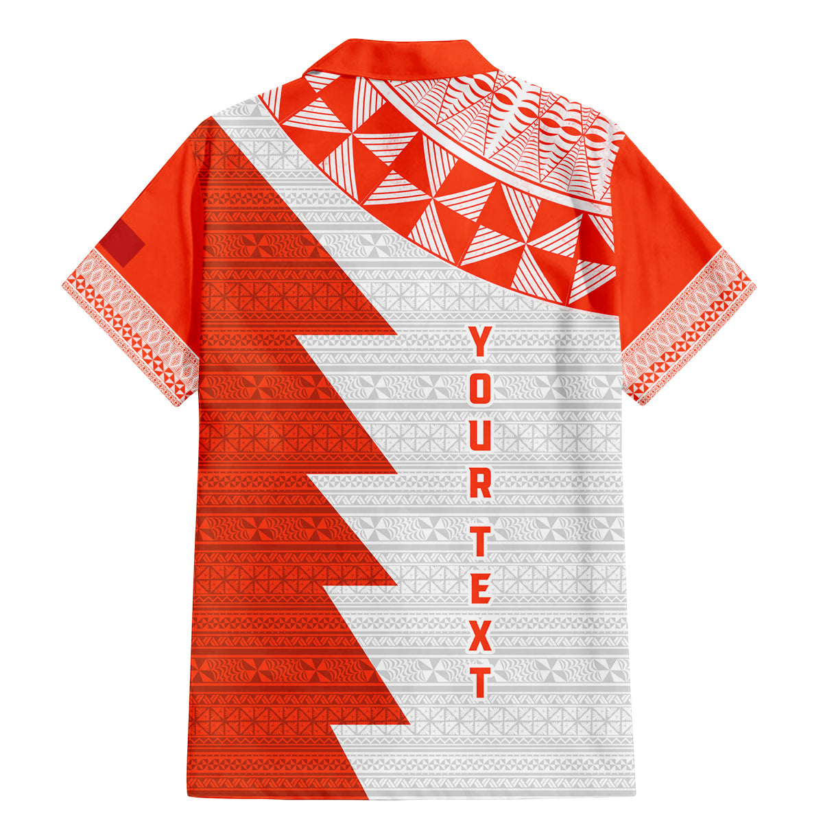 Custom Tonga Rugby Family Matching Mermaid Dress and Hawaiian Shirt Ikale Tahi Ngatu Tribal Pattern Half Style LT03 - Polynesian Pride