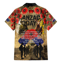 Australia and New Zealand ANZAC Day Family Matching Mermaid Dress and Hawaiian Shirt Kangaroo and Kiwi Bird Soldier-Honor and Remember Vintage Style LT03 - Polynesian Pride
