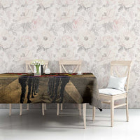 Australia and New Zealand ANZAC Day Tablecloth Kangaroo and Kiwi Bird Soldier-Honor and Remember Vintage Style LT03 - Polynesian Pride