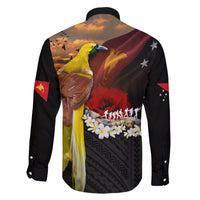 Papua New Guinea Remembrance Day Family Matching Puletasi and Hawaiian Shirt Bird of Paradise Plumeria Flower and Polynesian Pattern LT03 - Polynesian Pride