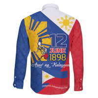 Philippines Independence Day Family Matching Mermaid Dress and Hawaiian Shirt Araw ng Kalayaan Polynesian Sun and YAKAN Pattern LT03 - Polynesian Pride