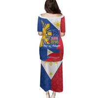 Philippines Independence Day Family Matching Puletasi and Hawaiian Shirt Araw ng Kalayaan Polynesian Sun and YAKAN Pattern LT03 - Polynesian Pride