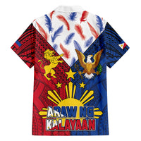 Philippines Independence Day 126th Anniversary Family Matching Long Sleeve Bodycon Dress and Hawaiian Shirt Polynesian Pattern National Flag Style LT03 - Polynesian Pride